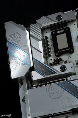 Asrock Z890 TAICHI AQUA Intel Z890 LGA1851 E-ATX DDR5 Wi-FI 7 Motherboard - Image 1 of 4