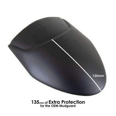 Extensión de abrazadera trasera de plástico piramidal para KTM Duke 125, 390 Foto 1 de 3