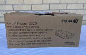 Xerox 106R02307 Black High Yield Toner Cartridge Xerox Phaser 3320 Open box - sb - Picture 1 of 2