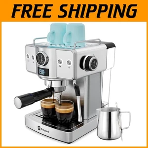 Compact 20 Bar Espresso Machine with Frother - Picture 1 of 10