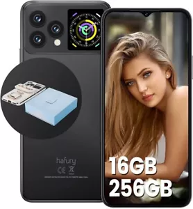V1 Smartphone, 16+256GB Handy, Dual SIM Simlockfreie Handys, 6,5 Zoll FHD+Smartp - Bild 1 von 9