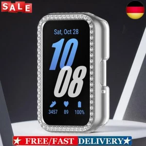 PC Diamond Inlaid Case Half Cover Case for Samsung Galaxy Fit 3 SM-R390 (White) - Afbeelding 1 van 8