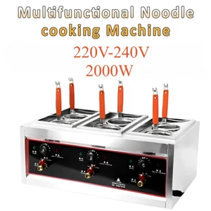 6 Baskets Electric Commercial Noodles Cooker / Pasta Cooking Machine 2000W 220V - Picture 1 of 9