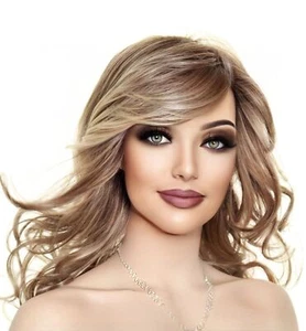 Peluca Welch Always Raquel | Amigable con el calor | Rubia RL12.22SS CAPUCHINO - Imagen 1 de 16