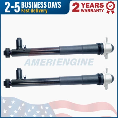 Pair Rear Shock Absorber Struts Electronic For VW Golf MK7 R GTI Seat Leon 15-21 - Image 1 of 4