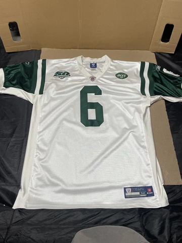 Authentic Reebok New York Jets Mark Sanchez Jersey Size 52 Stitched Cover