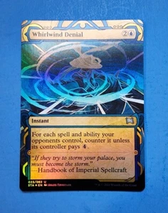 1x Whirlwind Denial Strixhaven Mystical Archive 2021 Mtg Island Instant Foil 23 - Picture 1 of 2