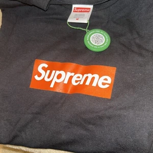 Nuovissima camicia Supreme San Francisco scatola logo taglia M media, FW19 arancione nero - Foto 1 di 2