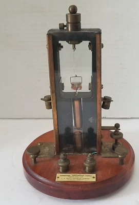 Antique Measuring Instrument L.E. Knott Apparatus Co. Galvanometer - Image 1 of 4