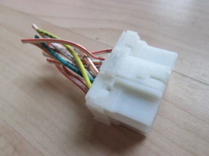 Volvo VNL AMP 968974-1  18-pin White Connector w/ Wiring for SLCM Module #M266KG - Picture 1 of 8