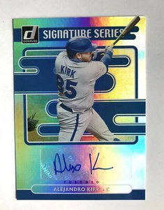 2021 Donruss ALEJANDRO KIRK authentic auto rookie See description - Picture 1 of 1