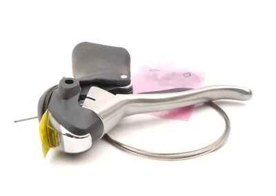 Shimano Tiagra ST-4600 10-fach Destra Argento Leva Del Cambio / Freno Nuovo - Immagine 1 di 4