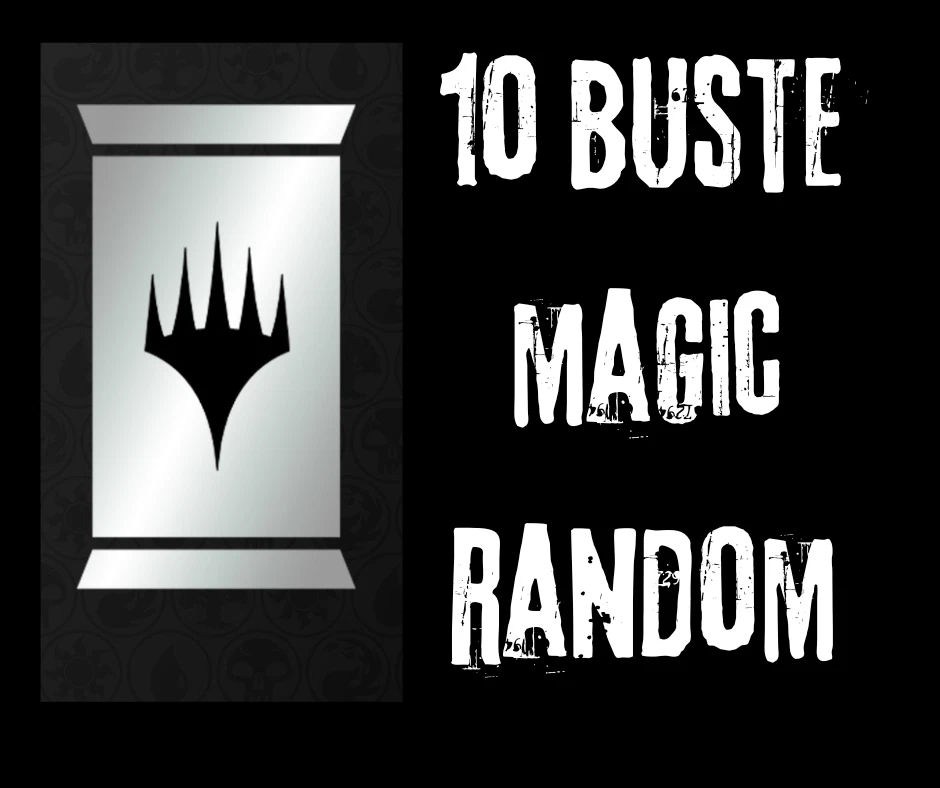 10 buste magic random a 50€ - MAGIC THE GATHERING - Immagine 1 di 1