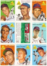 1994 Topps Archives St. Louis Cardinals 1954 Reprints Master Team Set (19)