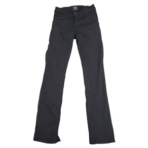 7 For All Mankind Luxe Sport Slimmy Straig Women's 28x 33 Pants Long Inseam 28CT - Picture 1 of 11