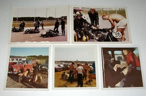 SIDECAR MOTORCYCLE RACING ORIGINAL 1969 & 1971 PHOTOS HOCKENHEIM WEST GERMANY - Picture 1 of 4