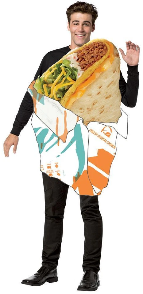 Adult Taco Bell Gordita Crunch Costume