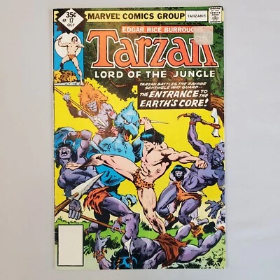 Tarzan Lord of the Jungle #17 Oct 1978 Marvel Comics Edgar Rice Burroughs GD/VG  - Image 1 of 4