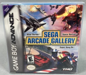 Sega Arcade Gallery (Nintendo Gameboy Advance 2001) CIB Completo en Caja con Póster - Imagen 1 de 22