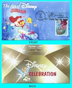 SET OF 4 FDC'S THE ART OF DISNEY CELEBRATION TYPE 2 - Picture 1 of 4
