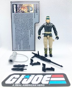 1990 GI Joe ARAH V1 Rampart Complete with File Card High Grade/NM RARE
