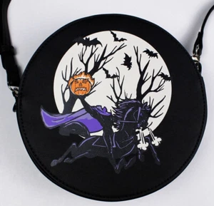 Cakeworthy Disney Halloween Sleepy Hollow Headless Horseman Crossbody Bag NEW - Picture 1 of 7