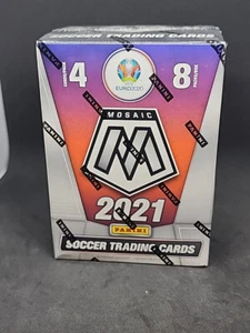 🔥 2021 Panini Mosaic UEFA Euro 2020 Soccer Card Blaster Box Sealed Neu 🔥 - Bild 1 von 4