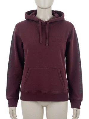 Sudadera con Capucha Pullover American Eagle Outfitters Para Hombre XL Borgoña 1977 EE. UU. Foto 1 de 4