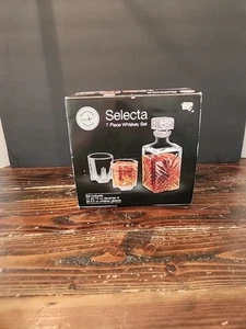 Whiskey Set Selecta 7-Piece Whiskey Gift Set from Bormioli Rocco 1825 Mad. Italy - Picture 1 of 12