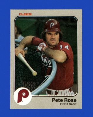 1983 Fleer Set-Break No171 Пит Роуз почти как новая или лучше *GMCARDS* - Изображение 1 из 2