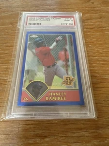 Hanley Ramirez 2003 Topps Chrome Traded Rookie Card PSA 9 - Picture 1 of 2