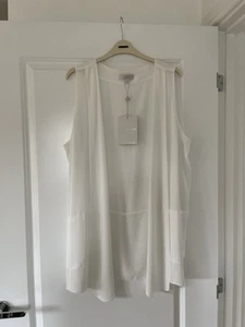 Womens Sheer Cover Up Jacket Colebrooke By Windsmoor Size Medium - Picture 1 of 5