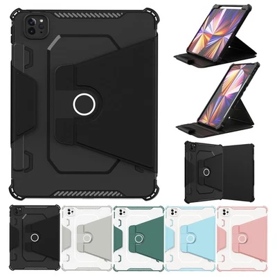 Shockproof Folio Leather Smart Armor Grip Stand Holder Case Cover For Apple iPad - Image 1 of 4