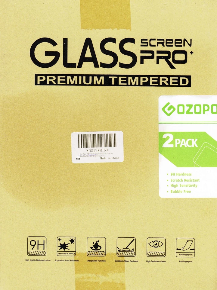 2 x Glass screen - für iPad 10.2 inch - 2019-2021 - Neu - 8139 - Bild 1 von 1