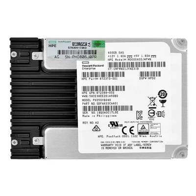 Festplatte HP SSD 400GB MO000400JWFWN SAS III 2,5" 872373-001 - Bild 1 von 3