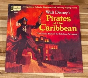 Walt Disney's Pirates of the Caribbean LP Disneyland 3937 Vinyl Record 1968 - Picture 1 of 11