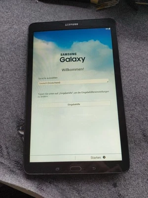 Samsung Galaxy Tab E SM-T560 8GB, WLAN, 24,4 cm (9,6 Zoll) - Metallic Black - Bild 1 von 4