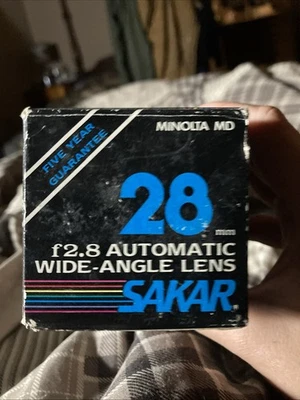 Sakar Auto 28mm f/2.8 Wide Angle Lens In Box - Image 1 of 4