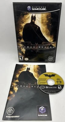 Batman Begins – Nintendo GameCube CIB Complete w/ Manual – Tested & Working-VG - Image 1 of 4