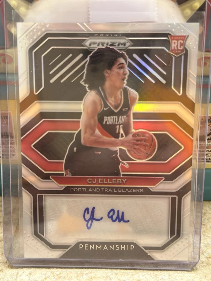 2021-22 Panini Prizm Draft Picks College Penmanship CJ Elleby Autographed RC - Image 1 of 1