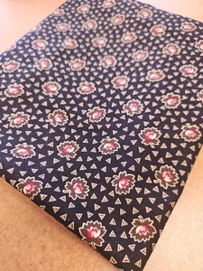 2/3 Yd Butternut and Peppercorn Cotton Fabric Pam Buda Reproduction Bolt End - Picture 1 of 1