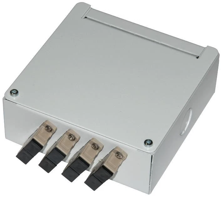 CONNECTIX CABLING SYSTEMS - Kotak Break Out Keluli 8 Way dengan Muatan Penuh - Image 1 of 1