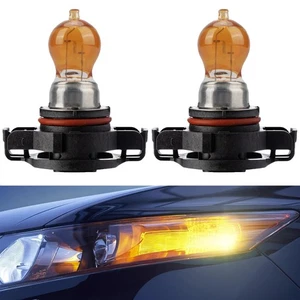 2Pcs Orange PSY24WY 12188 24W DRL Daytime Light Replacement Orange Bulbs Lamp - Picture 1 of 4