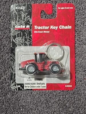 Llavero tractor rojo fundido a presión Ertl Case IH 1/128 14222 NUEVO 2002 Foto 1 de 3