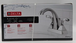 Delta - Kahlo - Centerset Bathroom Faucet - Chrome Finish - 25841LF - Brand New - Picture 1 of 5