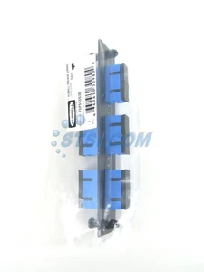 Panel Adaptador de Fibra Óptica Hubbell FSPSCDS3B, 3-Pt Dúplex SC Monomodo OS2 ~STSI - Imagen 1 de 4