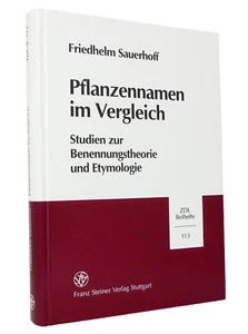 Friedhelm Sauerhoff: Pflanzennamen im Vergleich | Franz Steiner Verlag - Imagen 1 de 1