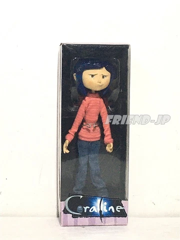 NECA 7" CORALINE Striped Sweater Shirt 2008 Figure NIB Sealed Cover