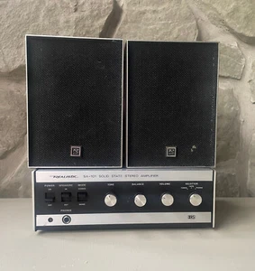 Vintage REALISTIC SA-101 Stereo Verstärker + Minimus 0,5 Lautsprecher - Bild 1 von 7