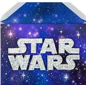 PAPYRUS EDELSTEIN BLING STAR WARS KARTE STRASS STERNE GALAXY KLASSISCH SW NEU - Bild 1 von 2